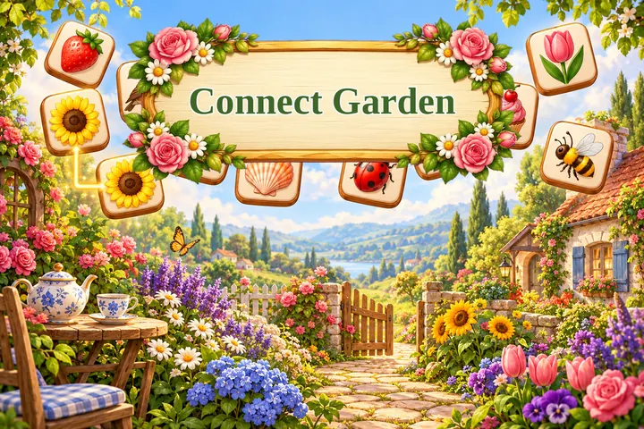 Connect Garden: Entspannt Paare verbinden – mit großen, schönen Bildern